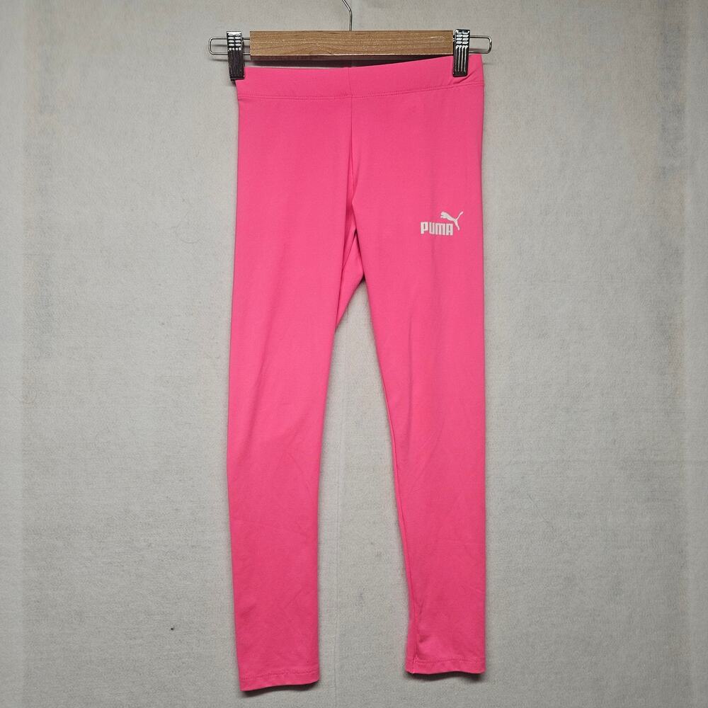 Puma Girls Pink Athletic Tights